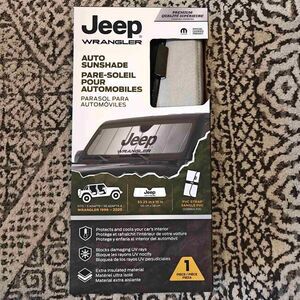 Jeep Wrangler Custom-Fit Auto Sunshade